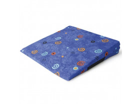 Housse pour coussin SISSEL® SIT STANDARD bleu graffitis