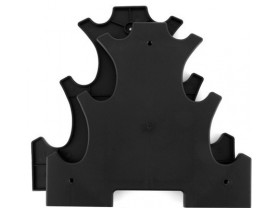 Porte haltères 6 places noir