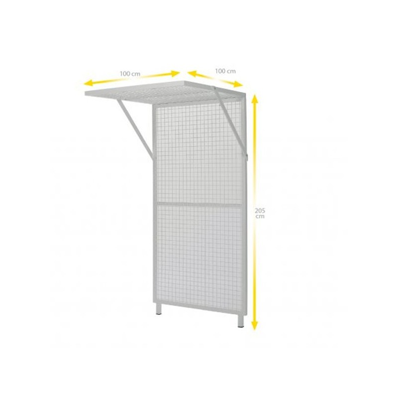 Panneau Mural Avec Avancée Grillage Pour Pouliethérapie - sisselpro.fr