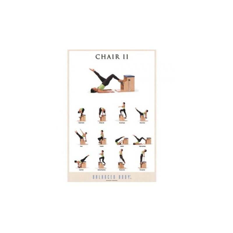 Poster Chair II Balanced body® - Poster Pilates - SISSEL Pro Poster Chair II Balanced body® - Poster Pilates - SISSEL Pro