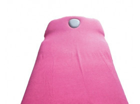 Housse éponge avec trou visage Luxe framboise