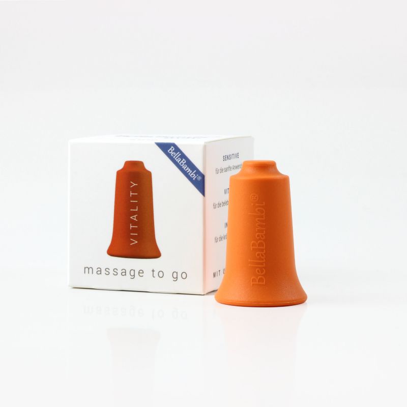 Packaging ventouse Silicone Mini BellaBambi® Vitality orange - Massage fasciathérapie