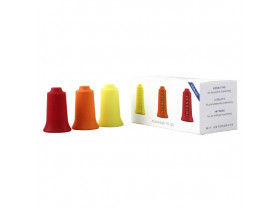 Packaging Lot de 3 ventouses Mini Bellabambi® Jaune orange rouge