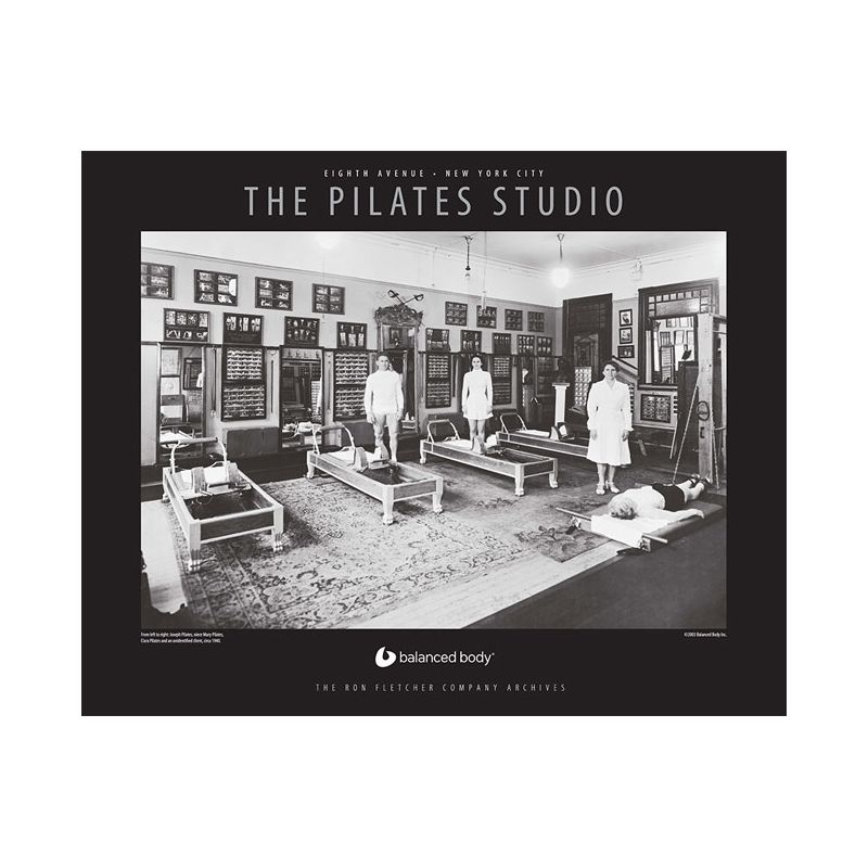 Poster The Studio Balanced body® - Poster Pilates - SISSEL Pro