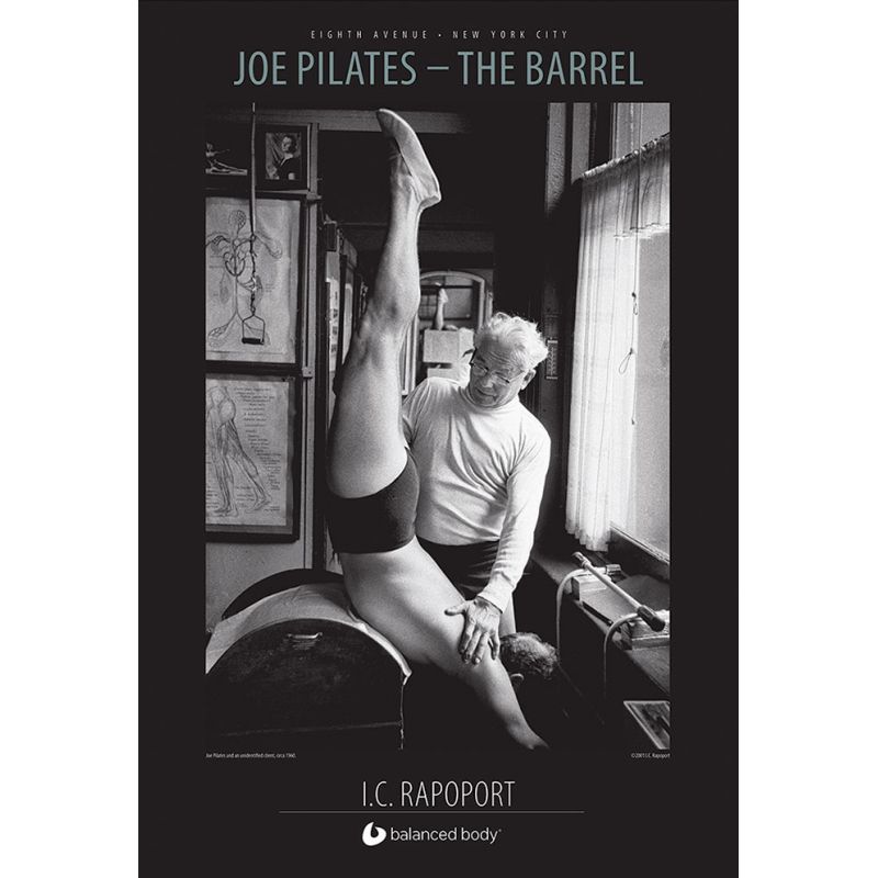 Poster The Barrel Balanced body® - Poster Pilates - SISSEL Pro