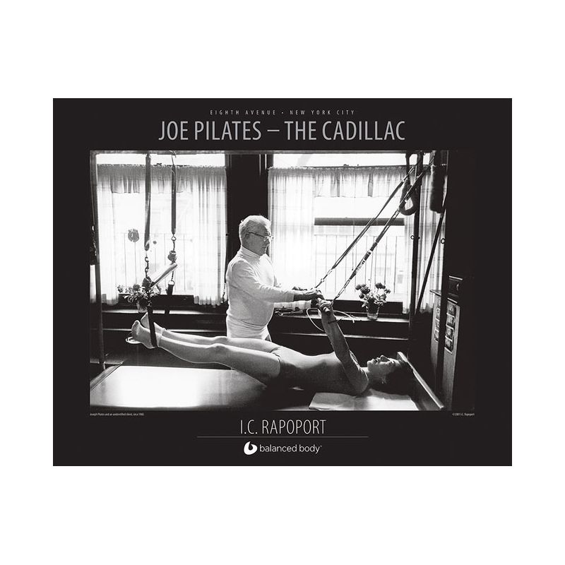 Poster The Cadillac Balanced body® Poster Pilates SISSEL Pro