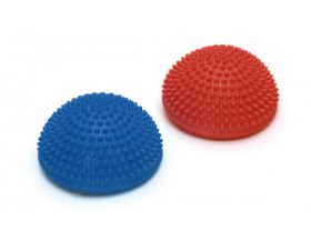 SISSEL® SPIKY DOME, lot de 2 rouge & bleu