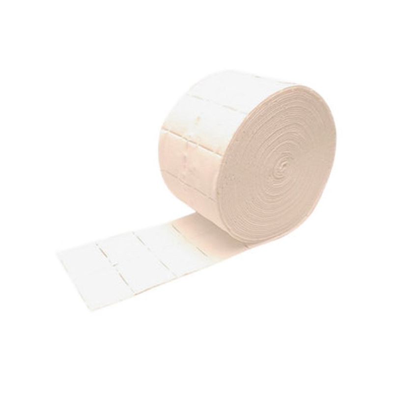 Boites de 500 Rouleaux Ouate de cellulose 4 x 5cm