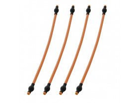 Set de 4 élastiques courts pour Corealign® pêche résistance légère - sisselpro.fr