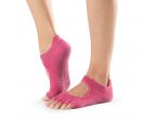 Chaussettes Pilates Toesox® HT Bellarina Raspberry | Chaussettes de Pilates