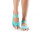 Chaussettes Pilates Toesox® HT Bellarina Aqua face | Chaussettes Pilates