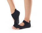 Chaussettes Pilates Toesox® HT Bellarina Noir | Chaussettes de Pilates