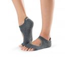 Chaussettes Pilates Toesox® HT Bellarina Charcoal Grey | Chaussettes Pilates