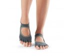 Chaussettes Pilates Toesox® HT Bellarina Gris anthracite | Chaussettes Pilates
