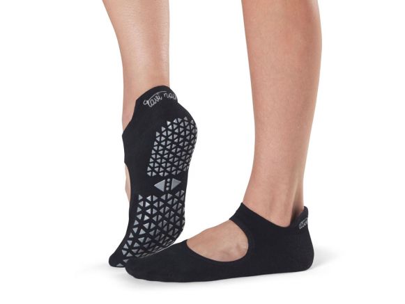 Chaussettes Antidérapantes Tavi Noir Savvy Pour Femme – Noires – Taille S – Neuves