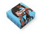 Packaging boîte de 4 bandes de kinésiologie Bleu | Bandes k-tape