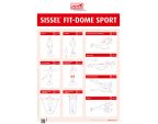 Tableau récapitulatif des exercices avec ballon d'équilibre Fit Dome Sport SISSEL® | sissel