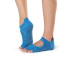 Chaussettes antidérapantes Toesox® Half Toe Bellarina Lapis | Chaussettes de Pilates 