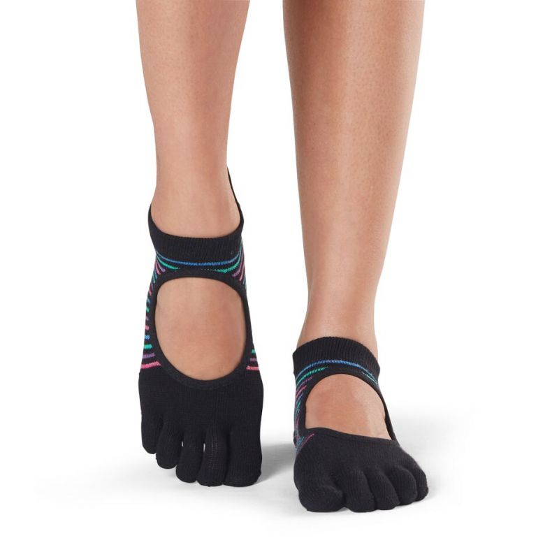 Chaussettes antidérapantes Toesox® Full Toe Bellarina Arcade | Chaussettes Pilates Chaussettes antidérapantes Toesox® Full Toe Bellarina Arcade | Chaussettes Pilates