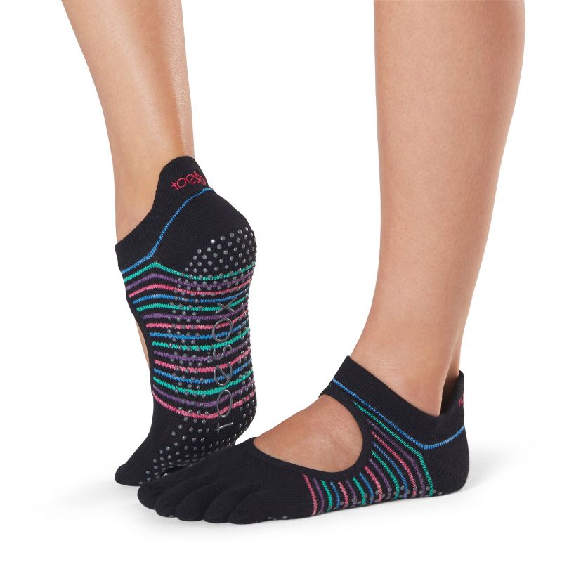 Chaussettes antidérapantes Toesox® Full Toe Bellarina Arcade | Chaussettes Pilates Chaussettes antidérapantes Toesox® Full Toe Bellarina Arcade | Chaussettes Pilates