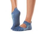 Chaussettes antidérapantes Toesox® Full Toe Bellarina Baja | Chaussettes yoga