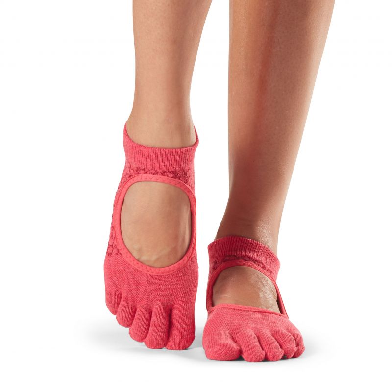 Chaussettes antidérapantes Toesox® Full Toe Bellarina Hermosa | Chaussettes antidérapantes