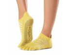 Chaussettes antidérapantes Toesox® Full Toe Lowrise Get Away | Chaussettes Pilates 
