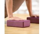 Zoom sur le Yoga Bloc SISSEL® bordeaux