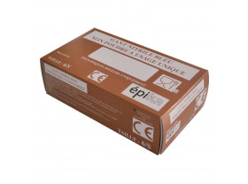 Gants nitrile non-poudrés bleu 6/7 Small, boîte de 100 | Gant nitrile non poudré