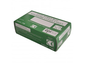 Gants nitrile non-poudrés bleu 7/8 Medium, boîte de 200 | Gant nitrile non poudré
