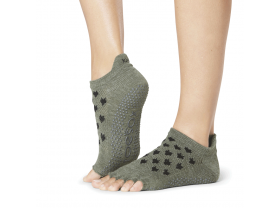 Chaussettes antidérapantes Toesox® Half Toe Lowrise Mischief