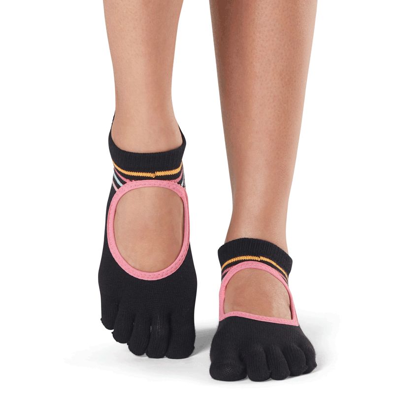 Chaussettes antidérapantes Toesox® Full Toe Bellarina