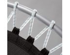 Zoom sur les cordes en caoutchouc du trampoline Trimiline® Mini Swing