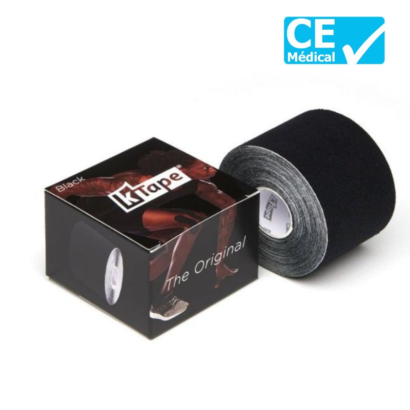 Packaging bande taping K-Tape® 5 m noir | K-Tape®