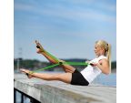 Femme sur un ponton avec anneaux SISSEL® Pilates Core Trainer