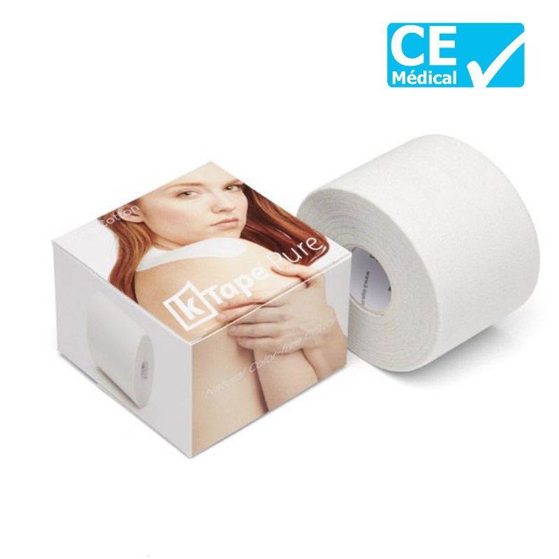 Emballage bande taping K-Tape® 5 m Pure