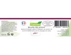Étiquette composition du baume relaxant Phytomass®
