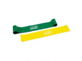 Bande élastique SISSEL® Loop lot de 2 vert et jaune