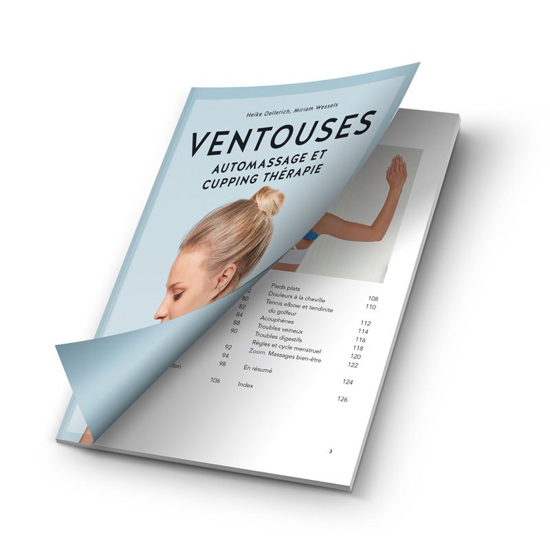 Livre VENTOUSES, Automassage et Cupping Thérapie