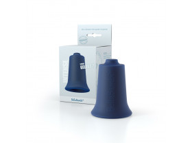 Ventouse Silicone Maxi BellaBambi® bleu nuit avec packaging