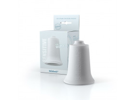 Ventouse Silicone Maxi BellaBambi® blanc avec packaging
