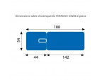Dimensions Table de massage professionnelle - Table ostéo - sisselpro.fr