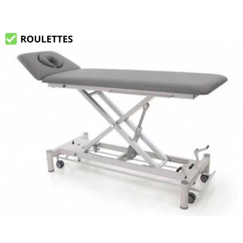 Table de massage hydraulique Winelec® PUMA 2 plans - sisselpro.fr