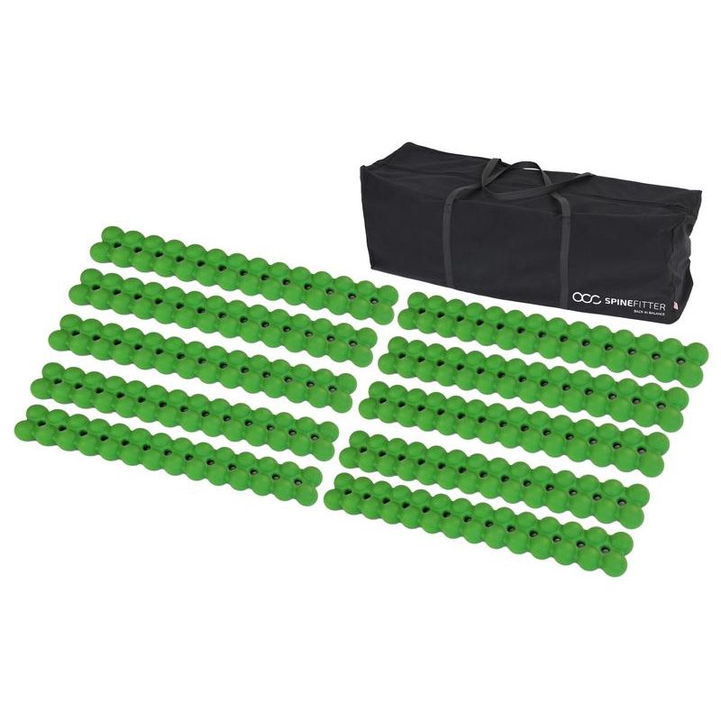 Set de 10 SPINEFITTER by SISSEL® avec 1 coach bag vert