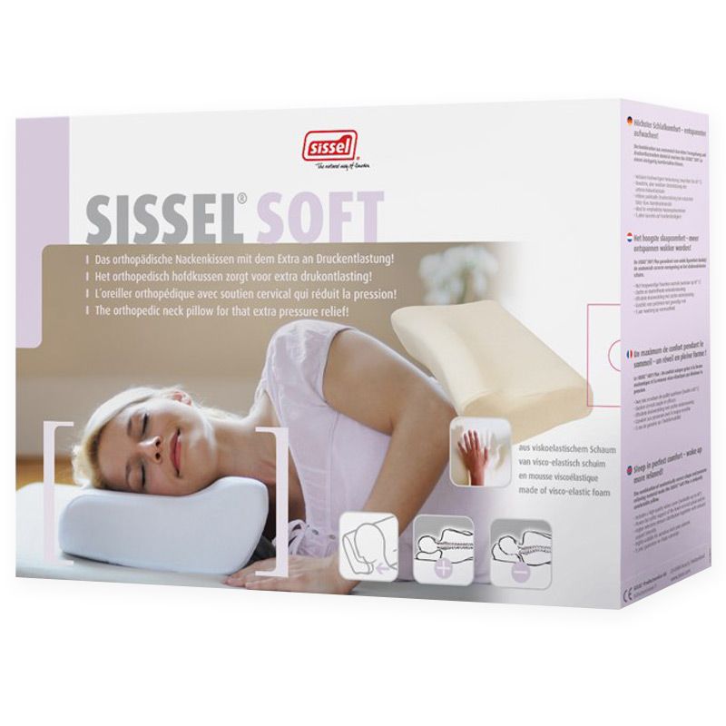 Packaging SISSEL® SOFT Oreiller à mémoire de forme