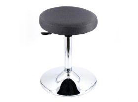 Tabouret chromé sur socle Winelec®