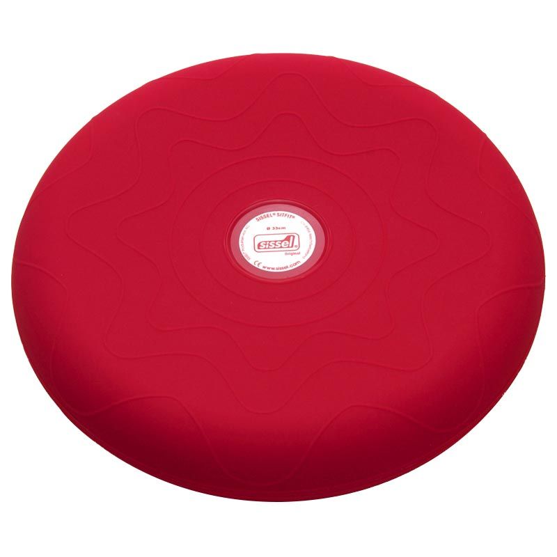 Coussin ballon SITFIT® Rond 33 cm rouge