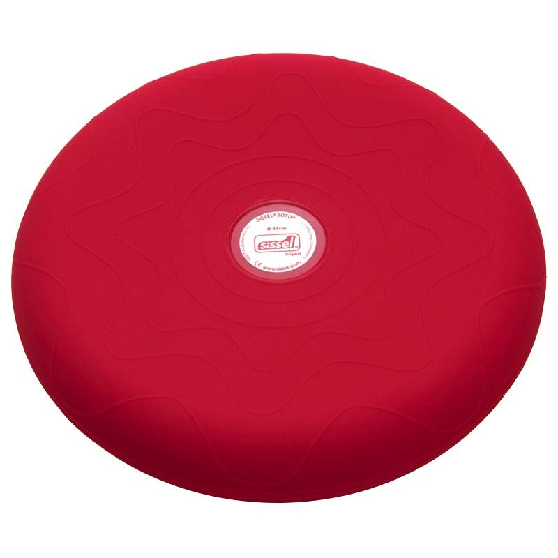 Coussin ballon  SITFIT® Rond 36 cm rouge