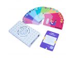 Jeu de 7 familles de mouvements Petit Pilates© packaging et cartes