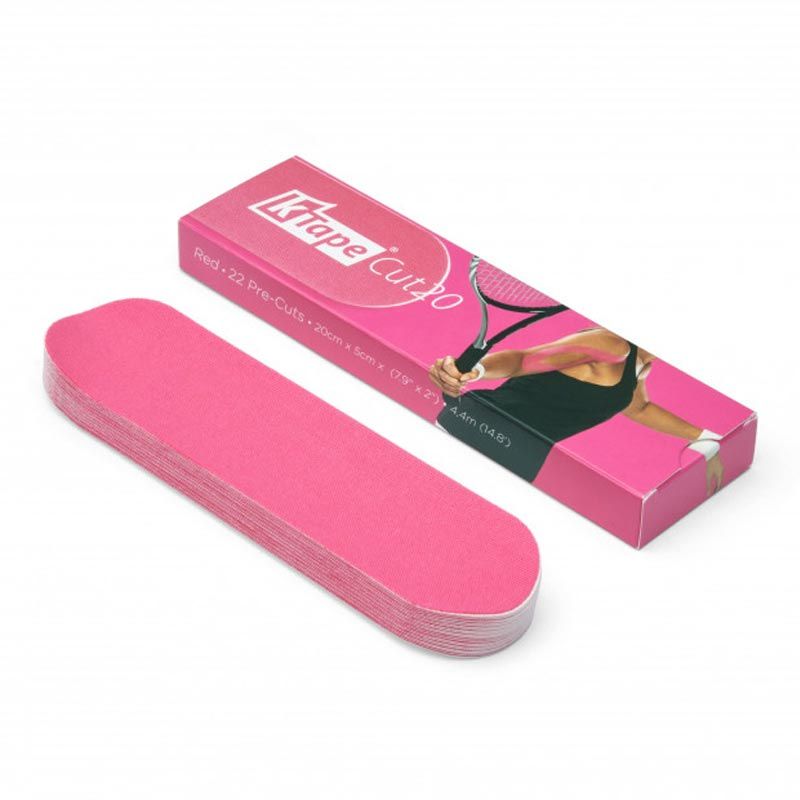 Packaging bande taping pré-coupée K-Tape® Cut 20 cm fuchsia